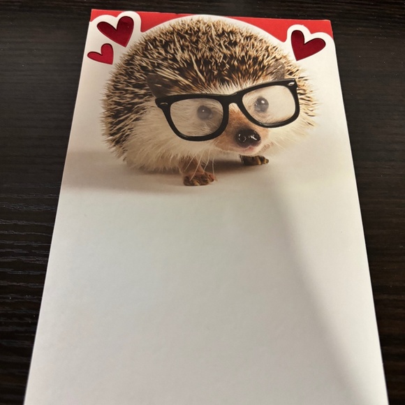 Hedgehog Love Greeting card - Picture 1 of 2